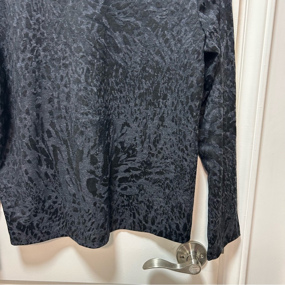 Simply Vera Vera Wang Womens Top Gray Long Sleeve Knit Size Large - Picture 7 of 16
